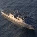 USS Iwo Jima and the USS Fort Lauderdale conduct underway operations