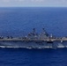 USS Iwo Jima and the USS Fort Lauderdale conduct underway operations