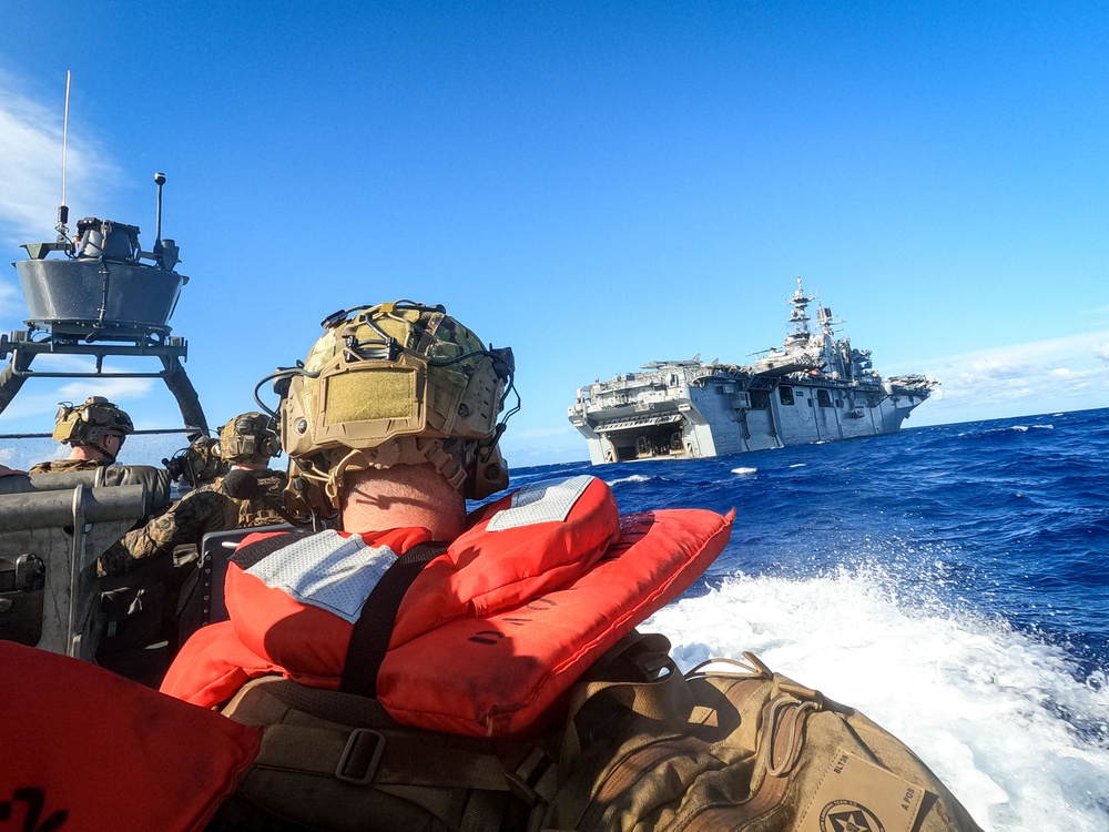 22nd MEU (SOC) | Small Boat Operations During COMPTUEX