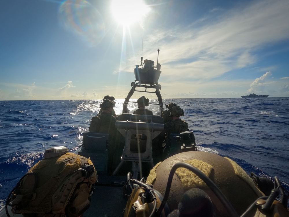 22nd MEU (SOC) | Small Boat Operations During COMPTUEX