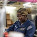 USS Gerald R. Ford (CVN 78) Retail Services Specialist Makes Beverages