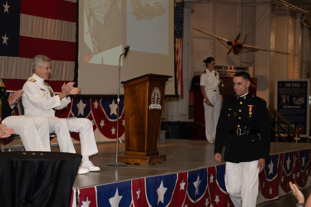 Adm. Stephen Koehler Attends Training Air Wing 2 Winging Ceremony