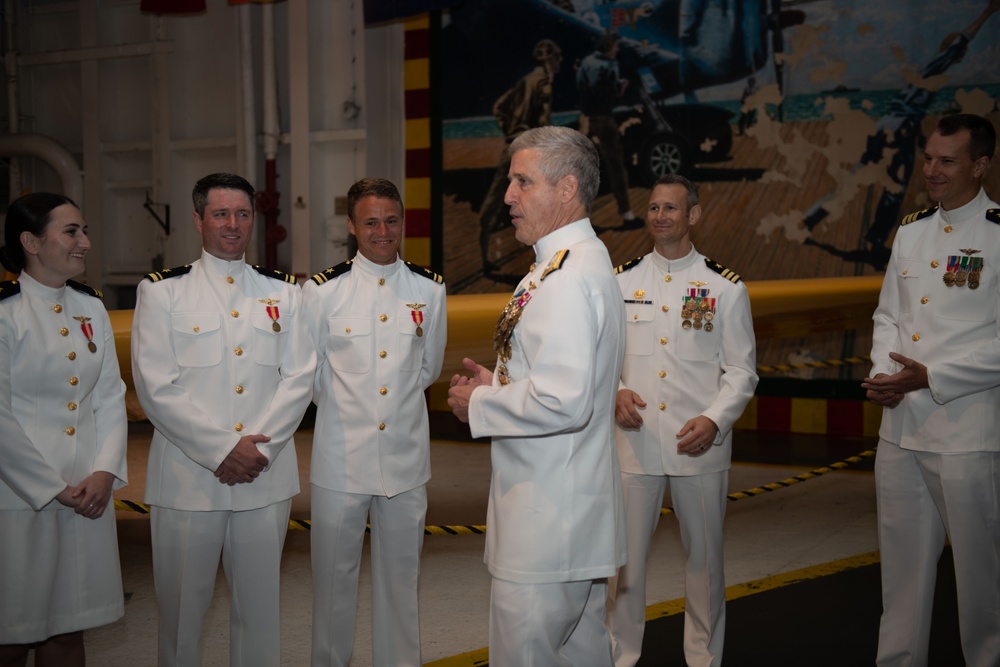 Adm. Stephen Koehler Attends Training Air Wing 2 Winging Ceremony