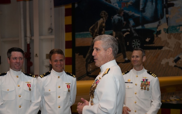 Adm. Stephen Koehler Attends Training Air Wing 2 Winging Ceremony