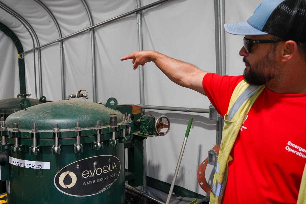 Water filtration system in Swannanoa helps bring safe water to area residents after last year’s hurricane