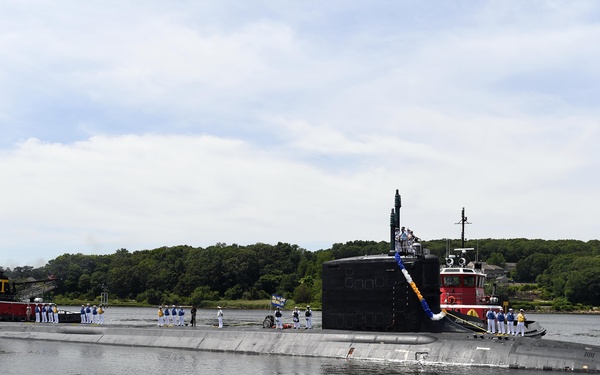 Delaware returns home from deployment