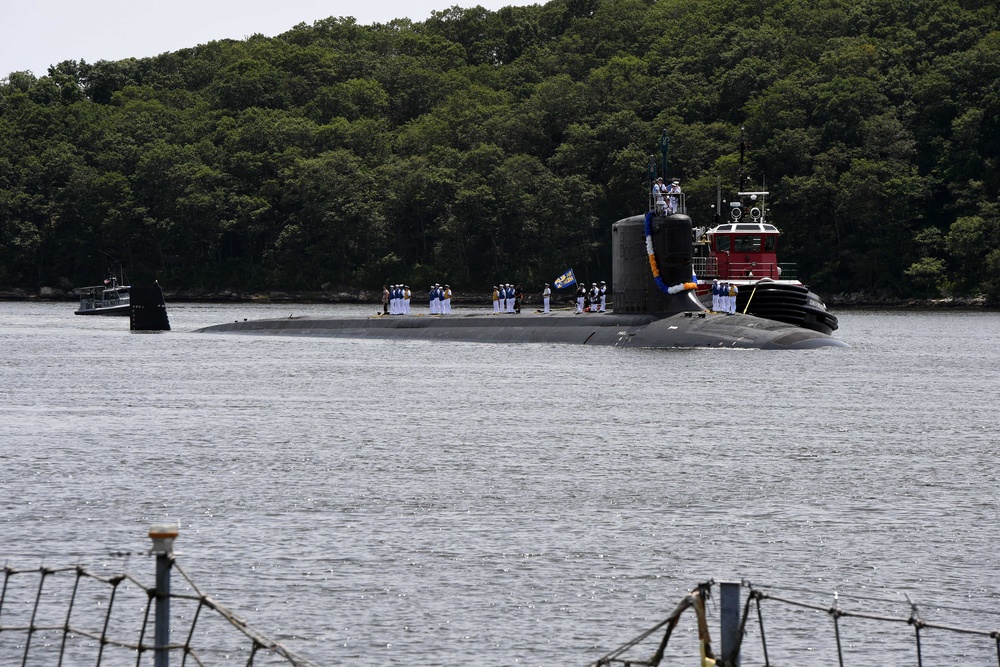 Delaware returns home from deployment