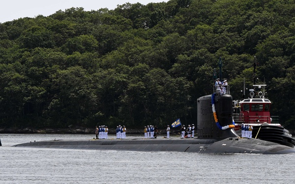 Delaware returns home from deployment