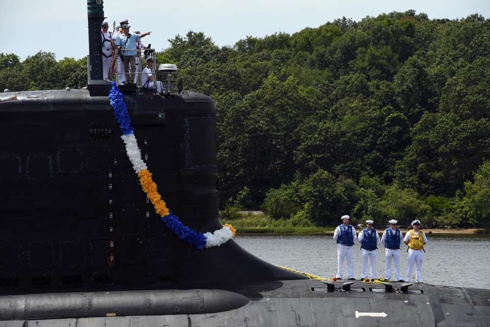 Delaware returns home from deployment