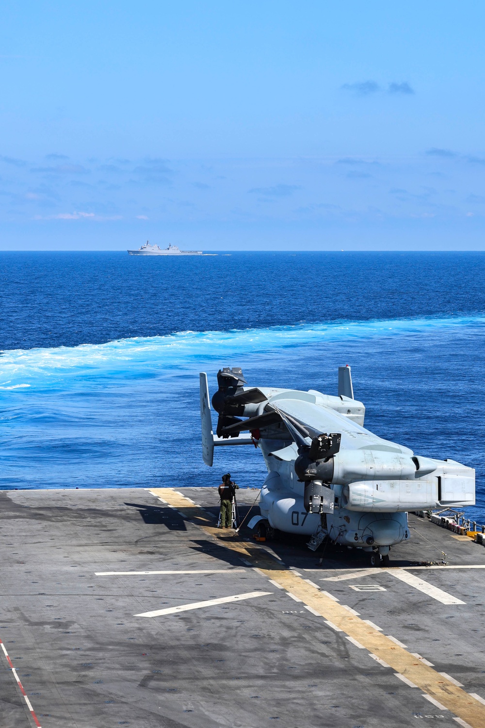 USS Iwo Jima Conducts a Strait Transit