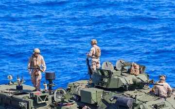 USS Iwo Jima Conducts a Strait Transit