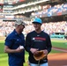 Coast Guard honored in Cleveland with Major League Baseball first pitch