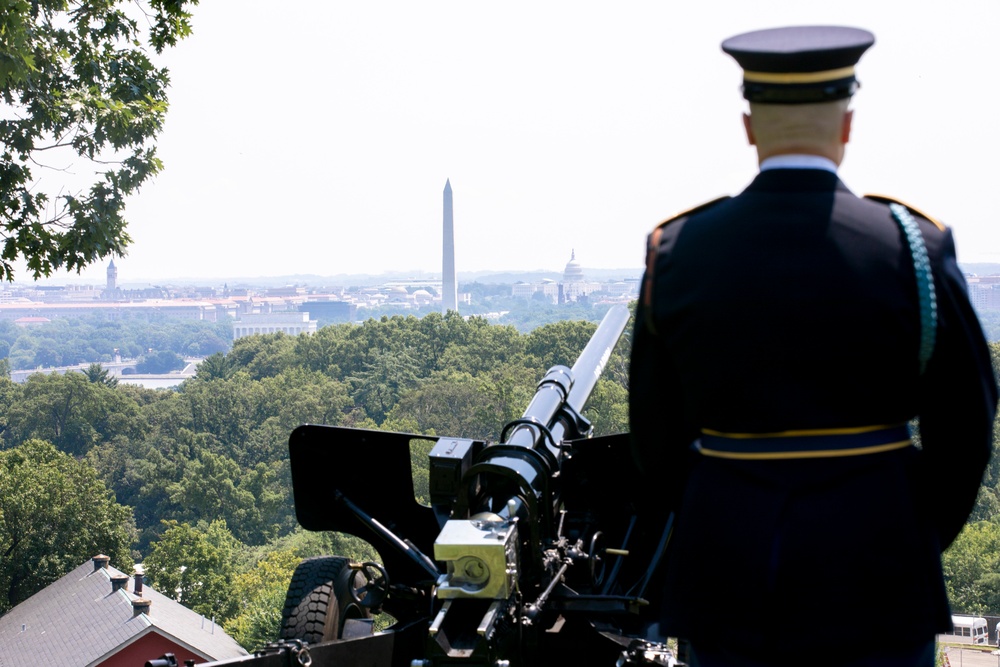 50-Gun Salute to the Union, July 4, 2025