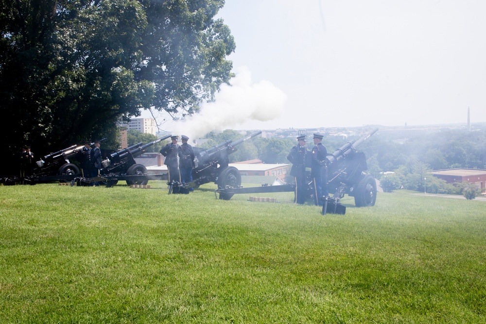 50-Gun Salute to the Union, July 4, 2025