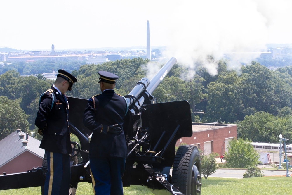 50-Gun Salute to the Union, July 4, 2025