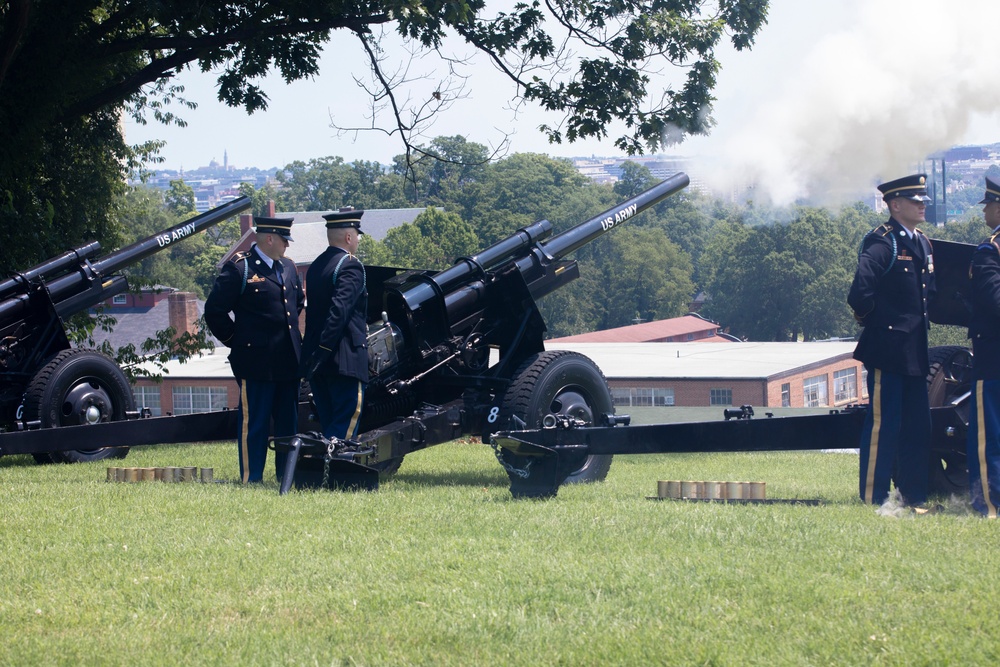 50-Gun Salute to the Union, July 4, 2025
