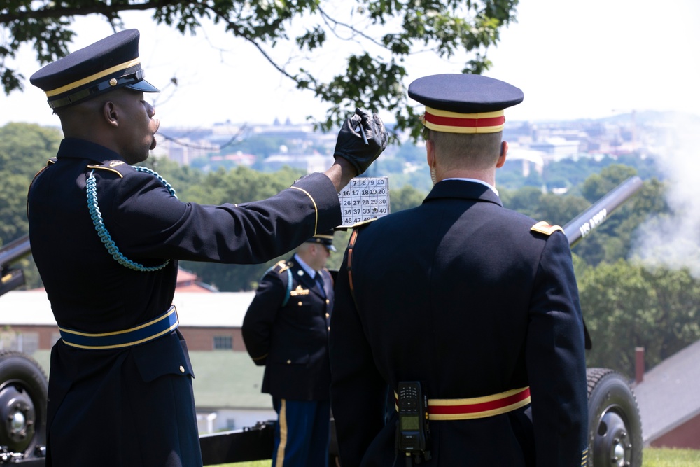50-Gun Salute to the Union, July 4, 2025