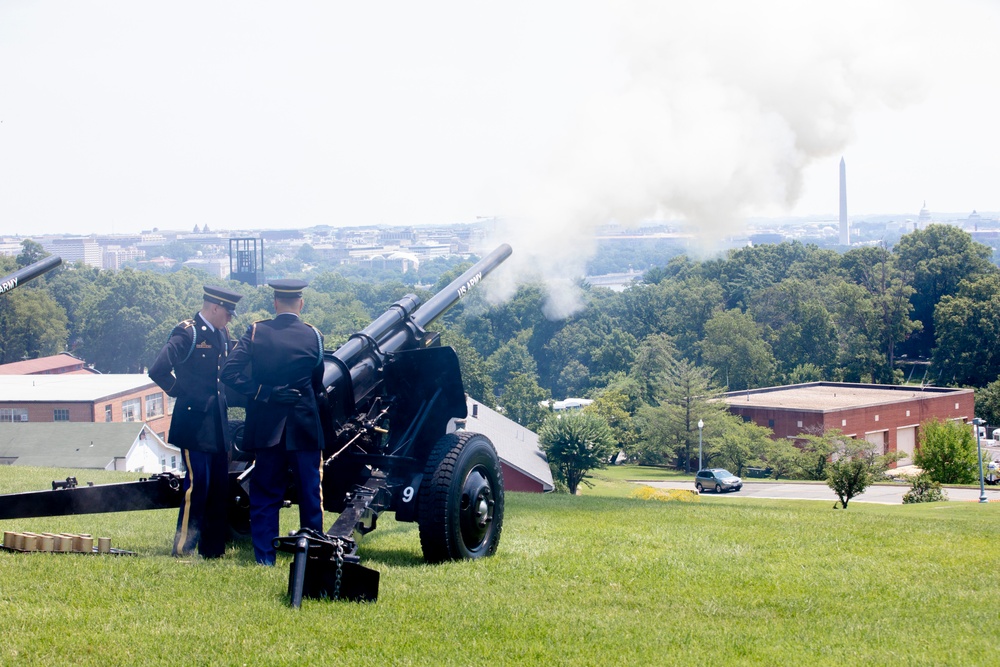 50-Gun Salute to the Union, July 4, 2025