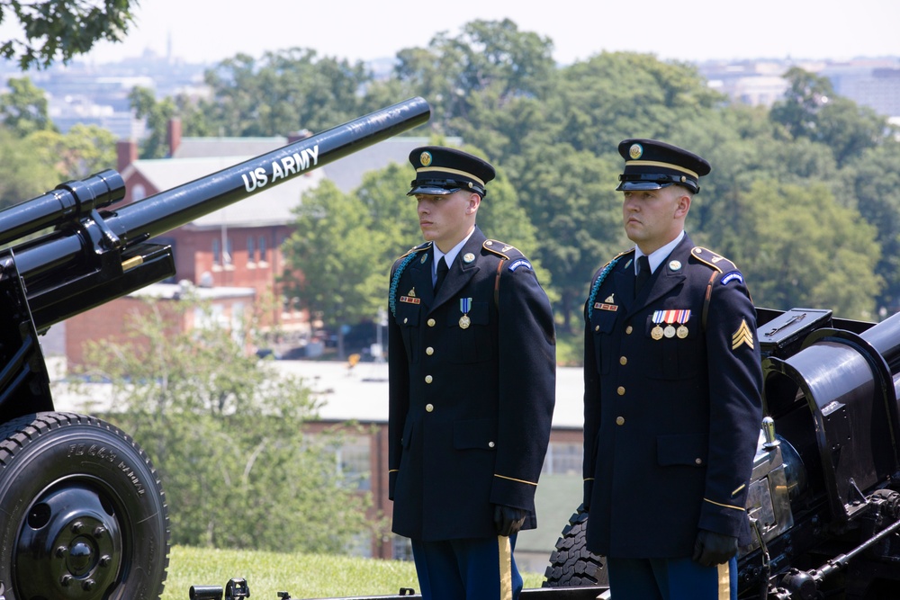 50-Gun Salute to the Union, July 4, 2025