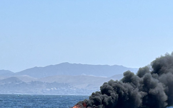 U.S. Coast Guard, partner agencies assist four boaters near Cayucos, Calif.
