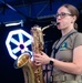The 234th Army National Guard Band performs at 4th of July Family Festival