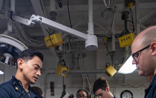 Mass Casualty Training aboard USS America (LHA 6)