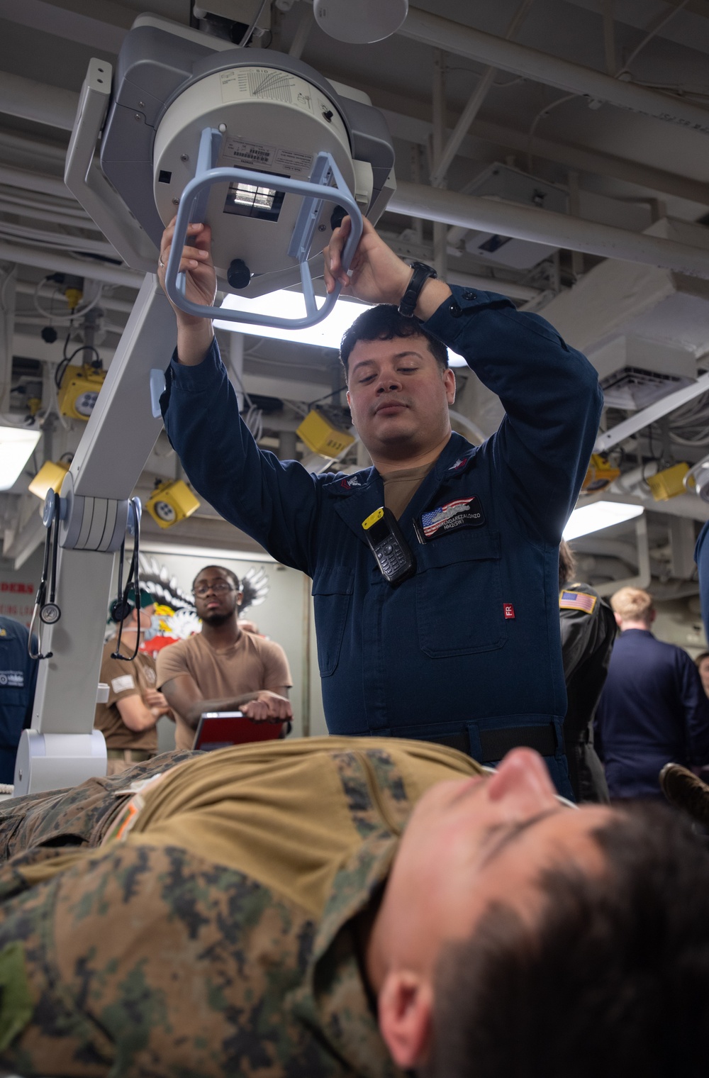 Mass Casualty Training aboard USS America (LHA 6)