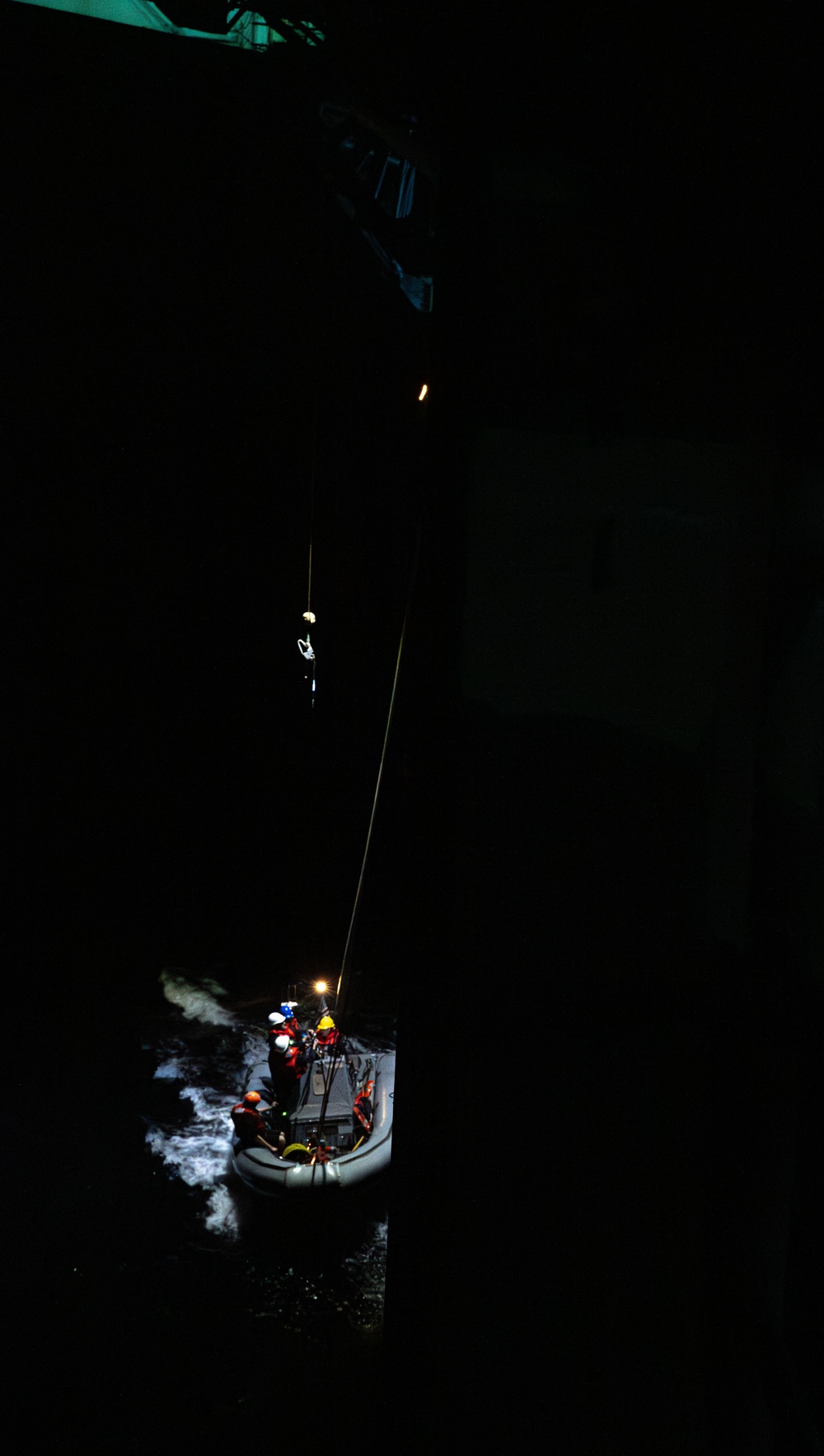 USS America (LHA 6) Conducts Small Boat Operations