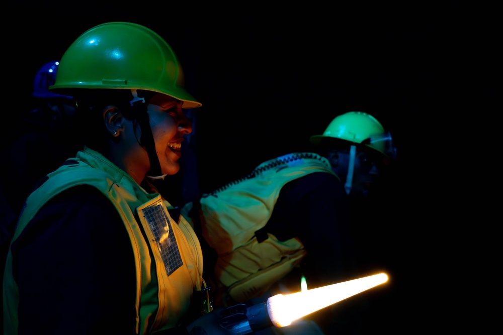USS America (LHA 6) Conducts Small Boat Operations