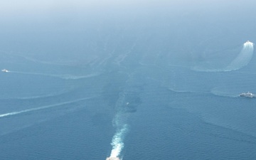 U.K. Royal Navy, U.S. Navy and U.S. Coast Guard Sail Together in the U.S. Central Command Area of Responsibility