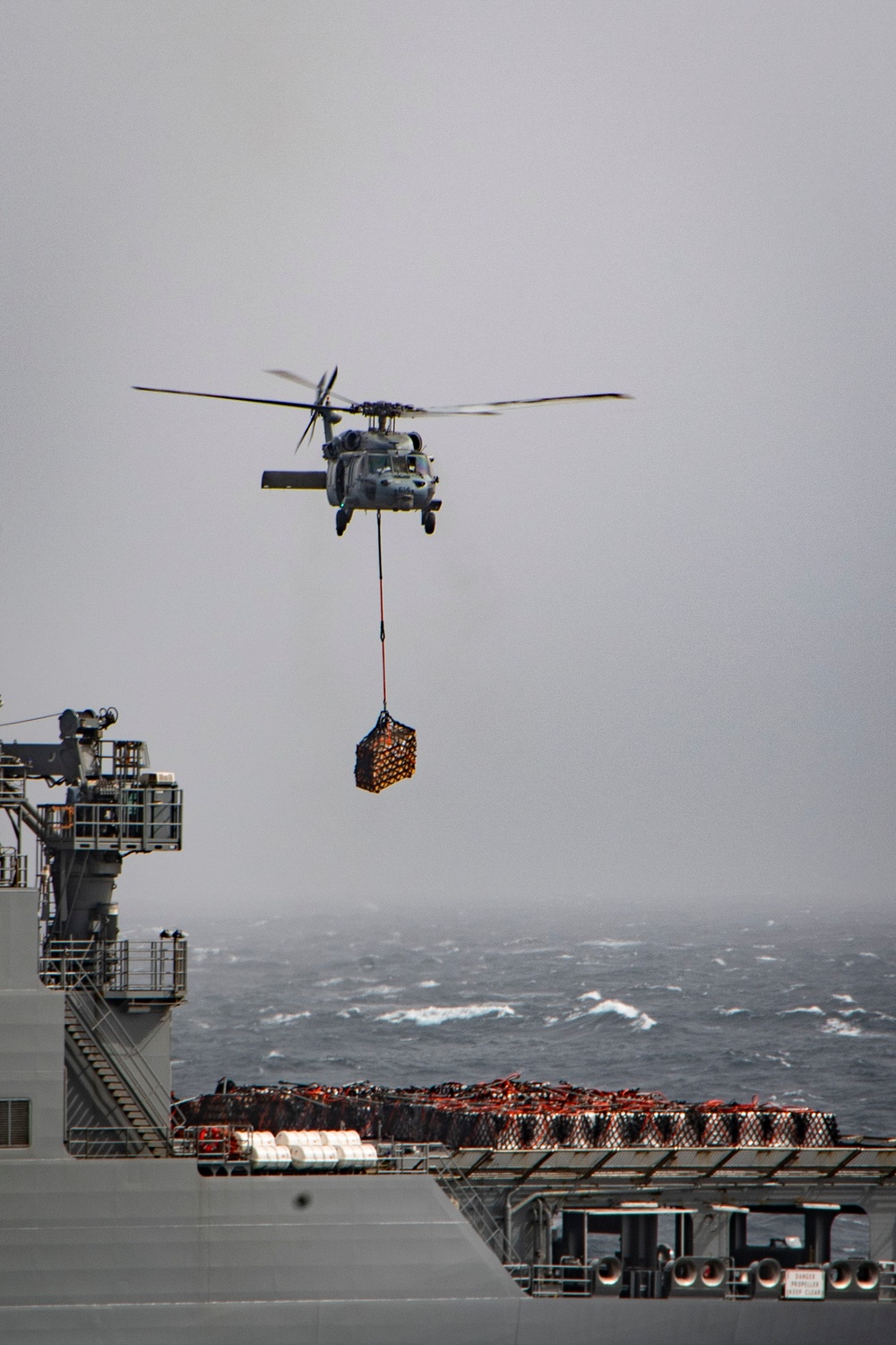 Nimitz Conducts a Replenishment at Sea