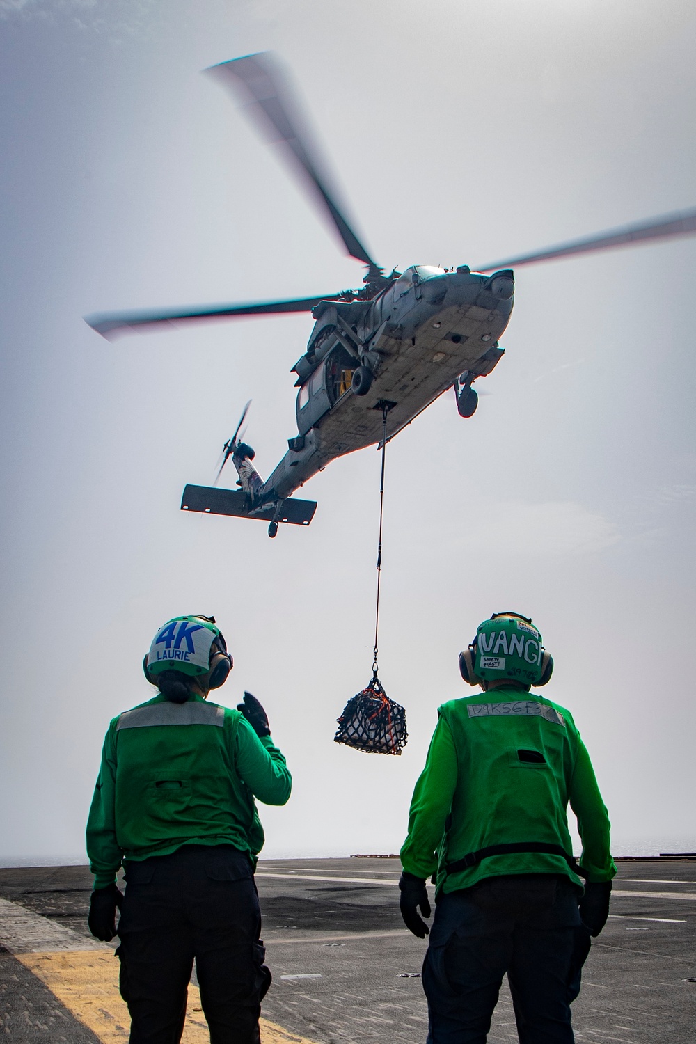 Nimitz Conducts a Replenishment at Sea