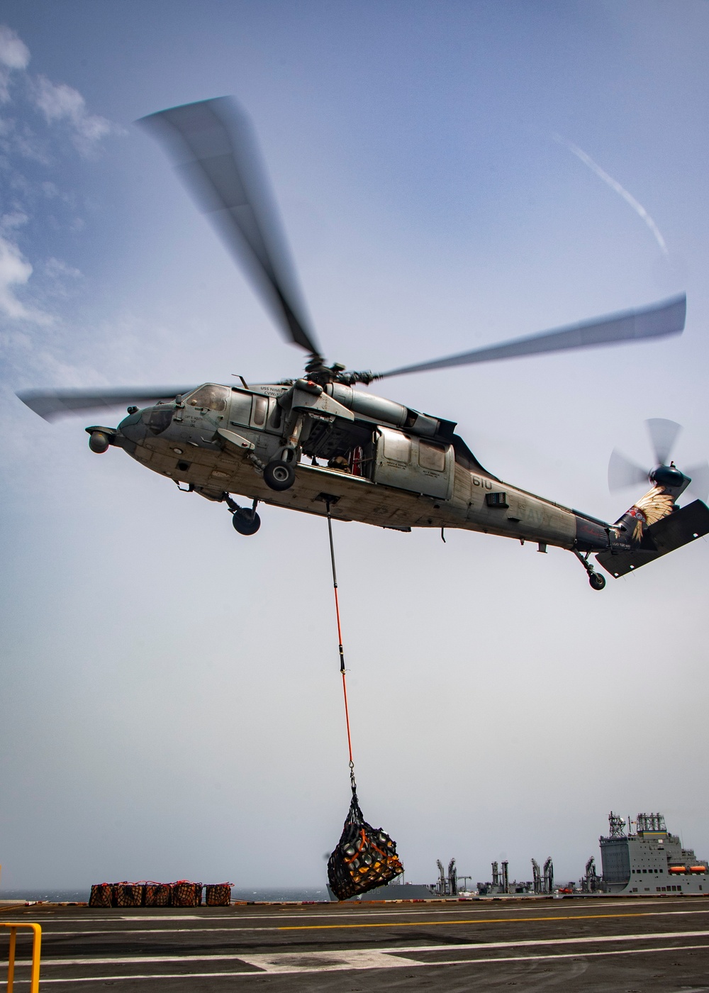 Nimitz Conducts a Replenishment at Sea