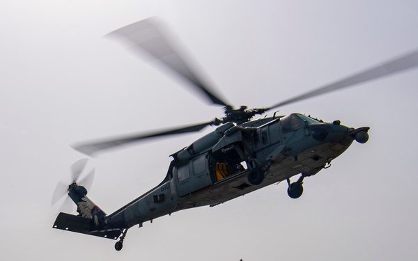Nimitz Conducts a Replenishment at Sea