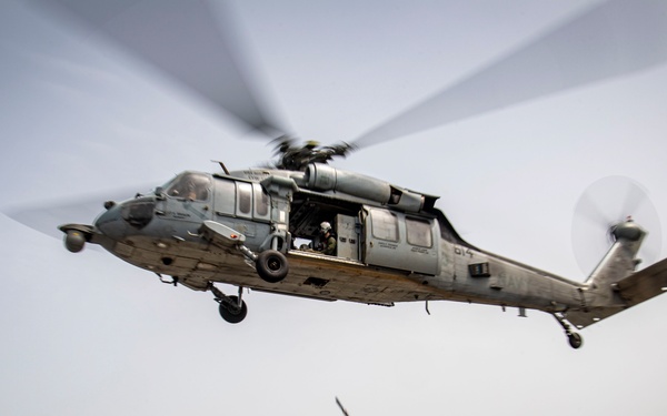 Nimitz Conducts a Replenishment at Sea