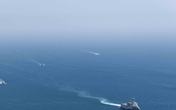U.K. Royal Navy, U.S. Navy and U.S. Coast Guard Sail Together in the U.S. Central Command Area of Responsibility