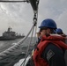 USS Milius conducts operations in the U.S. Central Command area of responsibility as part of the Carl Vinson Carrier Strike Group