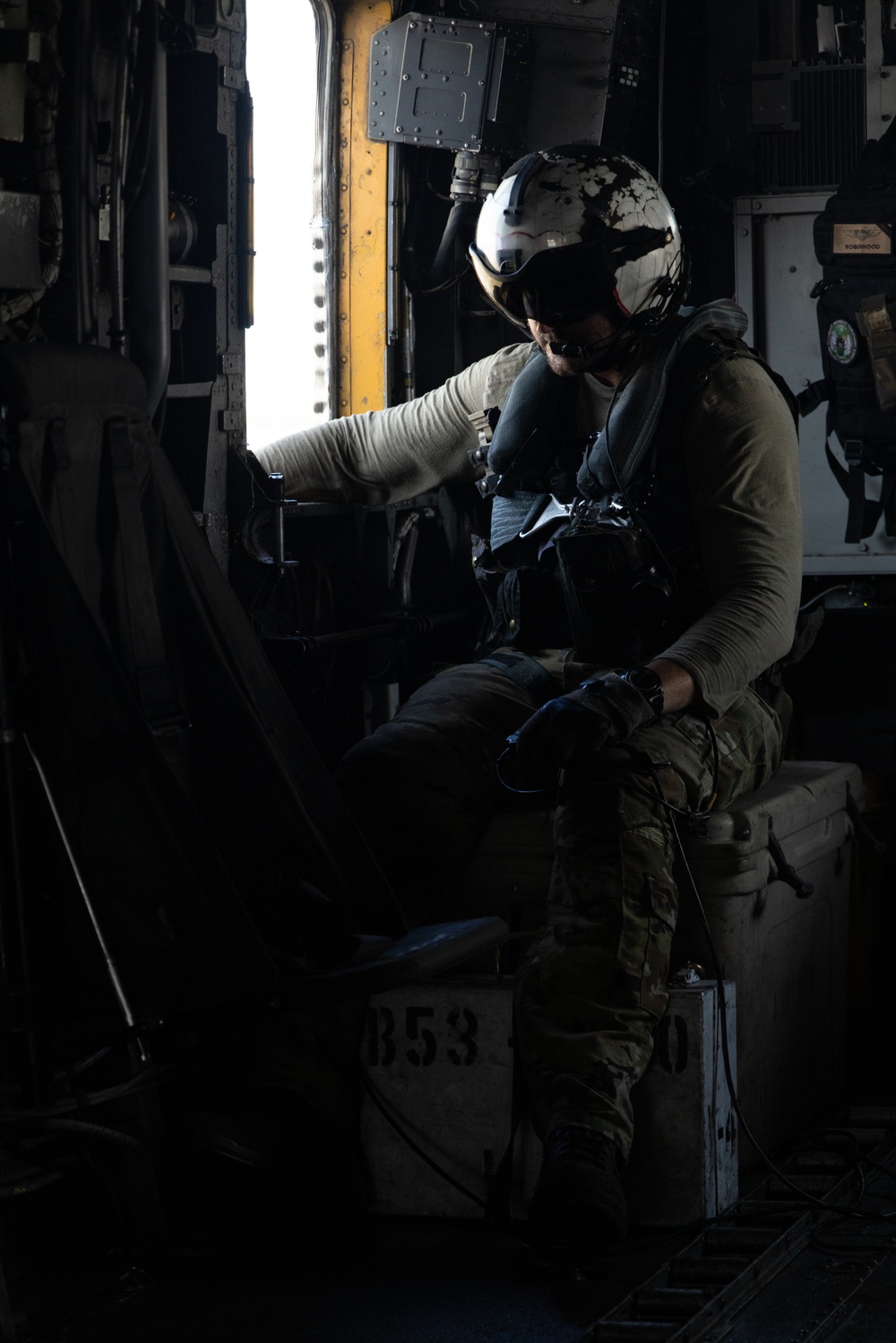 Helicopter Mine Countermeasure Squadron 15 Conduct Aerial Operations