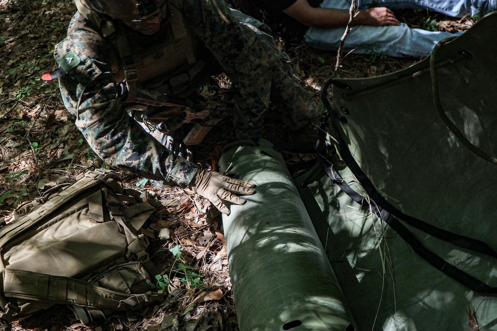 22nd MEU(SOC) | Weapons Co. TRAP mission During COMPTUEX