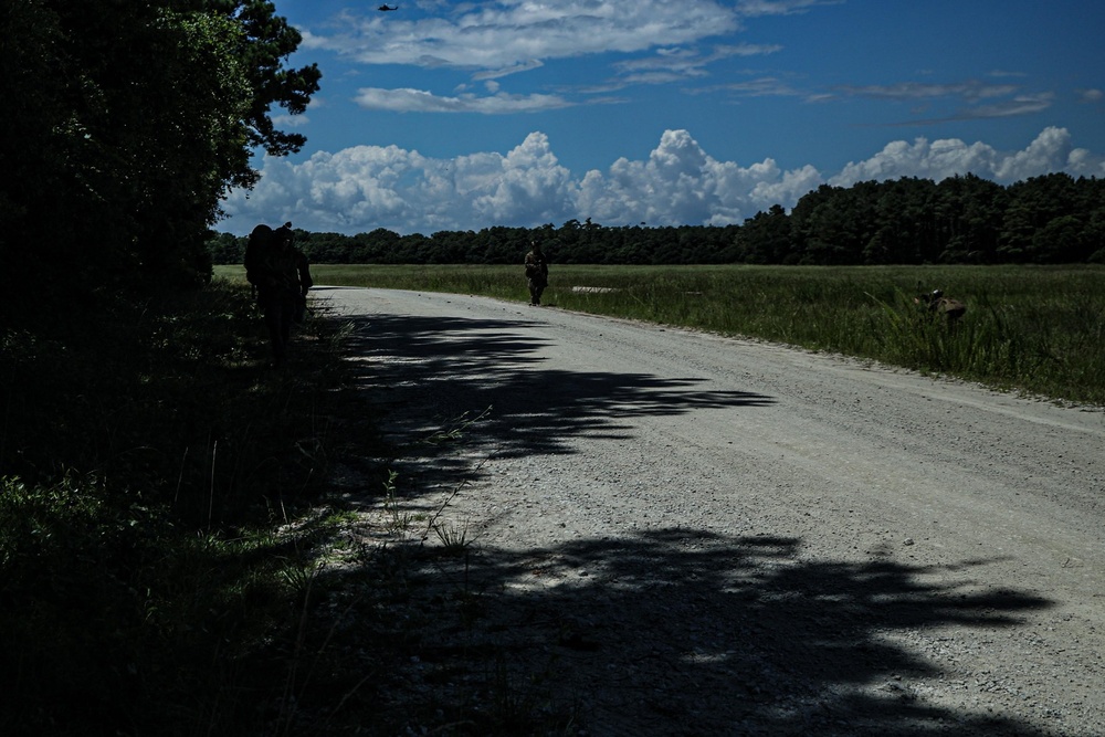 22nd MEU(SOC) | Weapons Co. TRAP mission During COMPTUEX