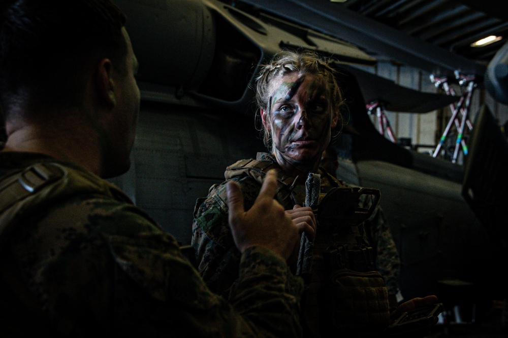 22nd MEU(SOC) | Weapons Co. TRAP mission During COMPTUEX