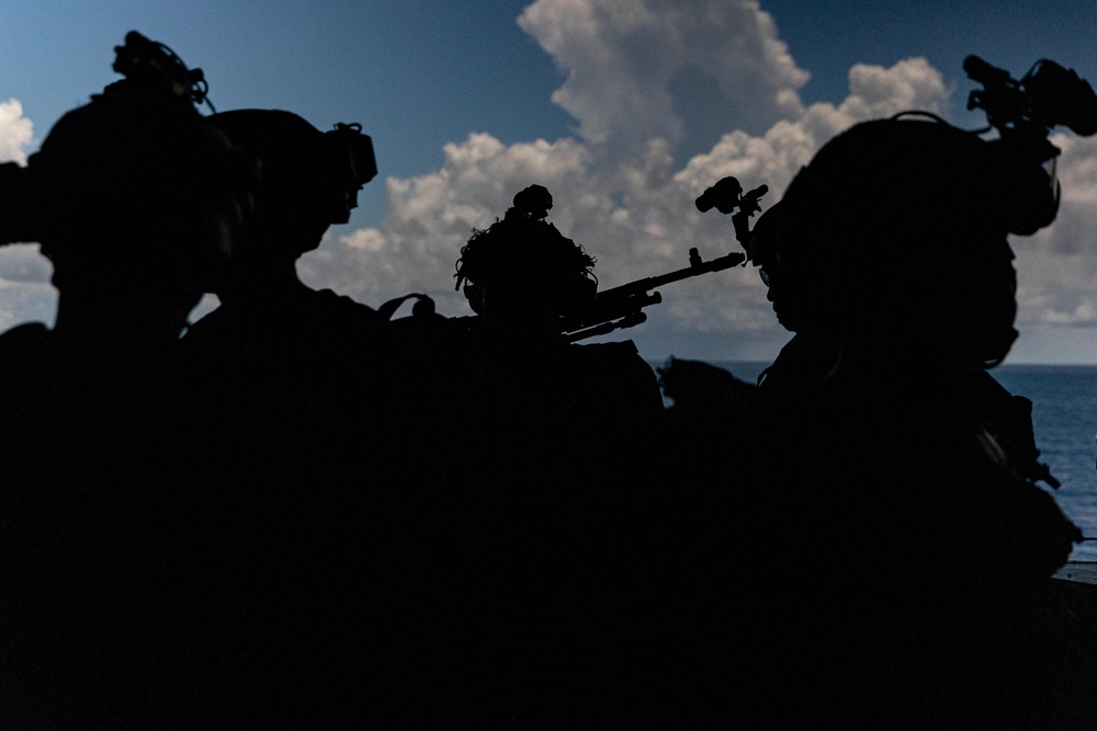 22nd MEU(SOC) | Weapons Co. TRAP mission During COMPTUEX