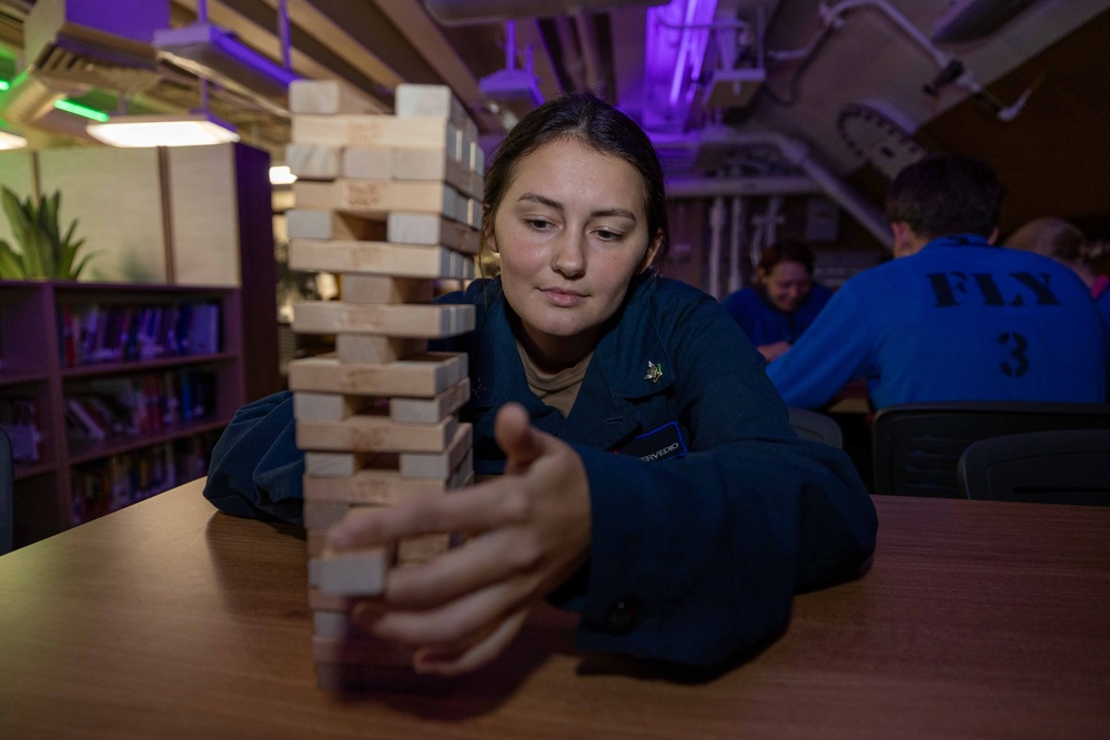 Daily Operations Aboard USS George H.W. Bush (CVN 77)