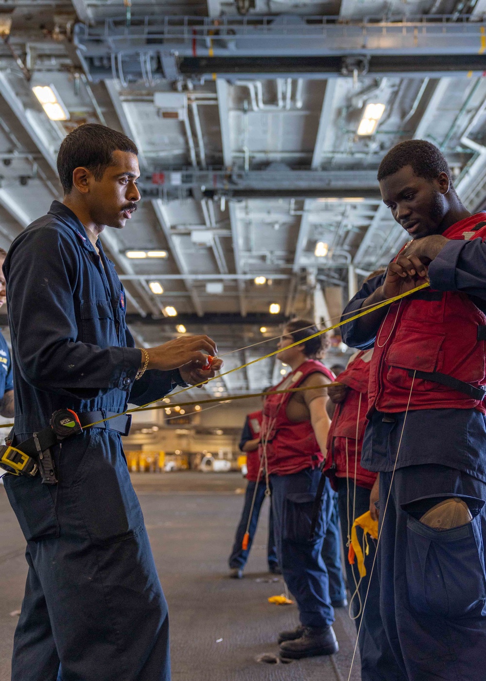 Daily Operations Aboard USS George H.W. Bush (CVN 77)