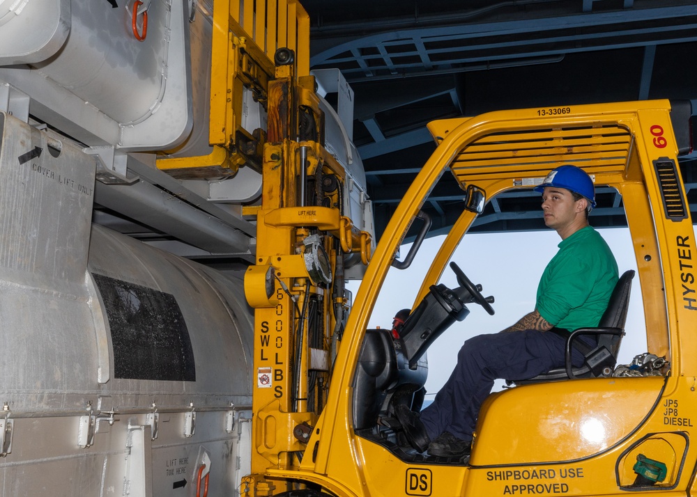 Daily Operations Aboard USS George H.W. Bush (CVN 77)