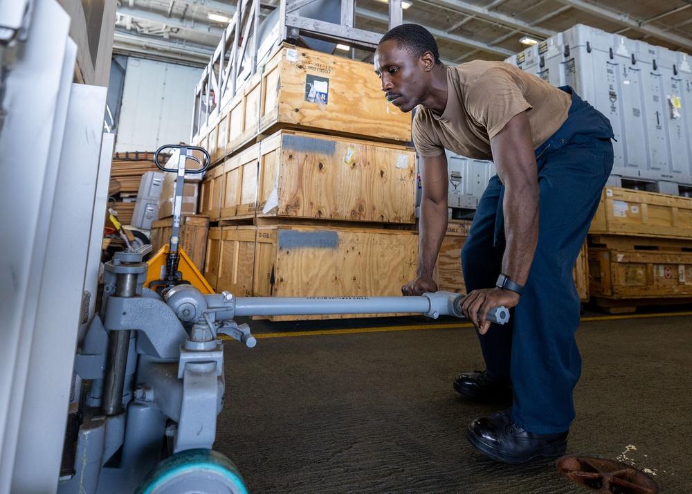 Daily Operations Aboard USS George H.W. Bush (CVN 77)