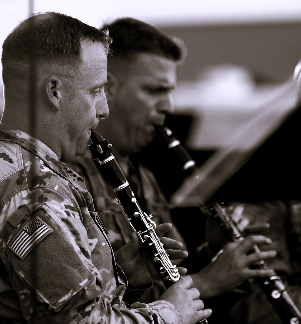 Illinois Army National Guard's 144th Army Band Returns to Alton to Rock Out