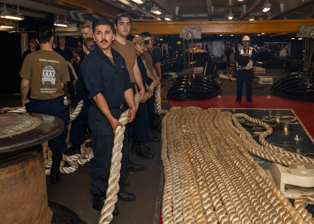 Daily Operations Aboard USS George H.W. Bush (CVN 77)