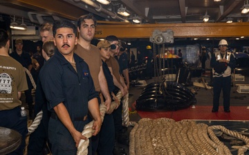 Daily Operations Aboard USS George H.W. Bush (CVN 77)