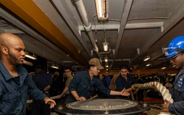 Daily Operations Aboard USS George H.W. Bush (CVN 77)